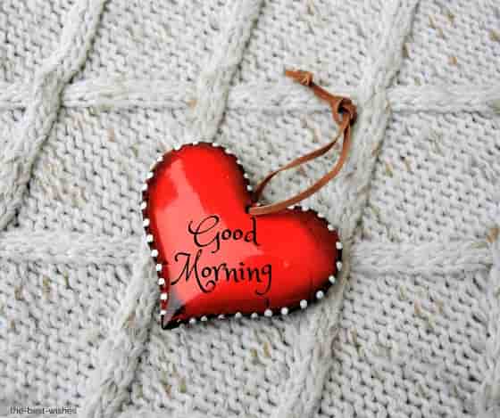 good mrng with a heart