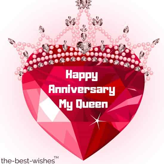happy anniversary my queen