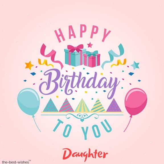 happy birthday to you daughter