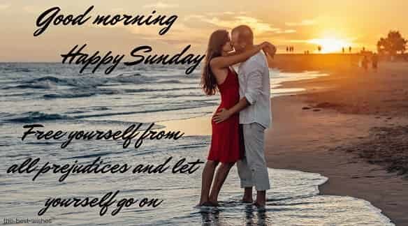 happy-blessed-sunday-quotes-with-couple-kiss