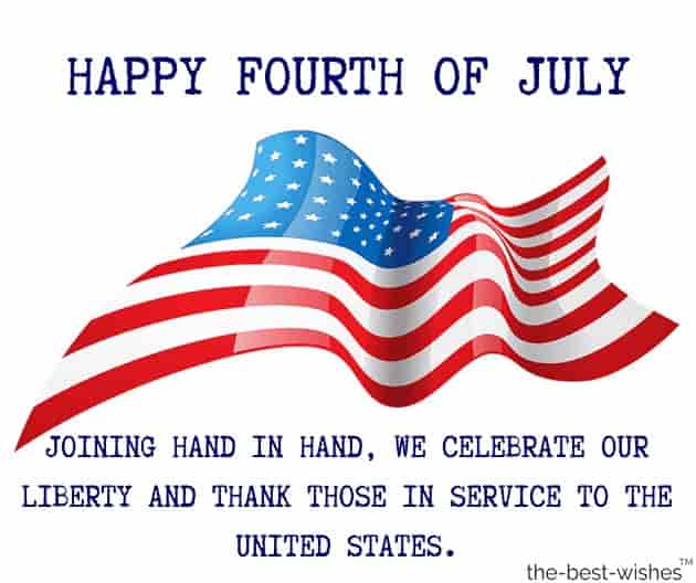 happy fourth of july message