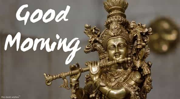 hare krishna hindu god good morning images