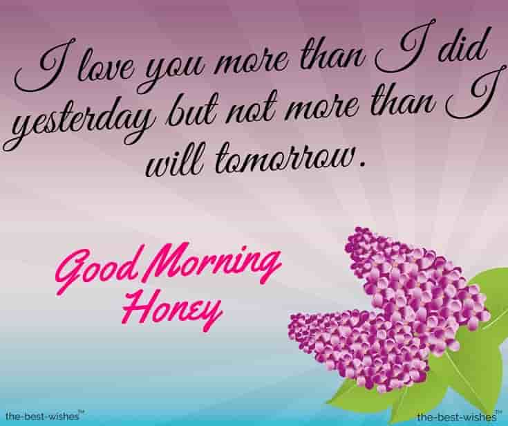 have a good day honey quotes images