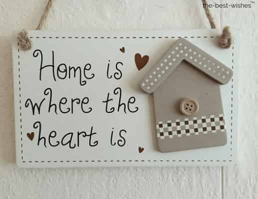 home is where the heart is good morning relationship quotes