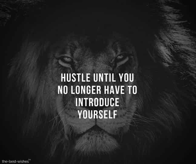 Motivational quote Pic on Hustle
