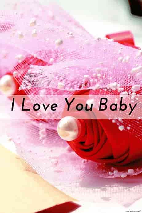i love you baby good morning hd image with red roses