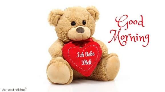 i love you in german with teddy