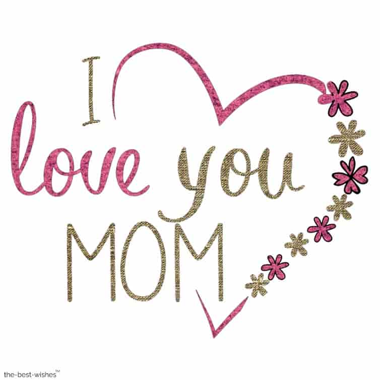 i love you mom picture