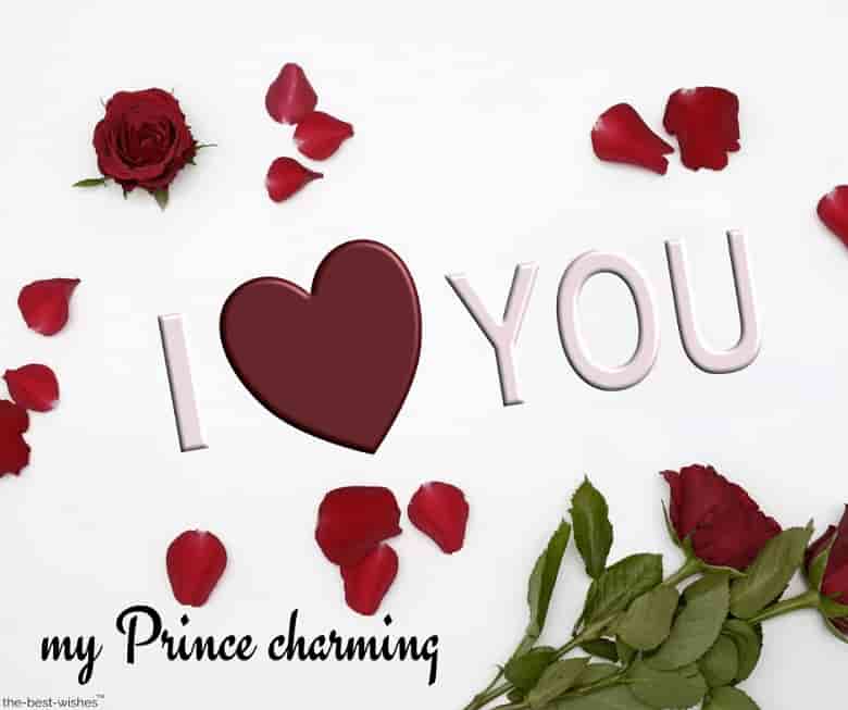 i love you my prince charming