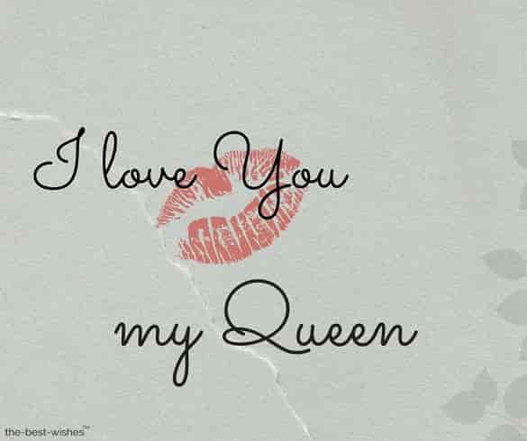 i love you my queen pics