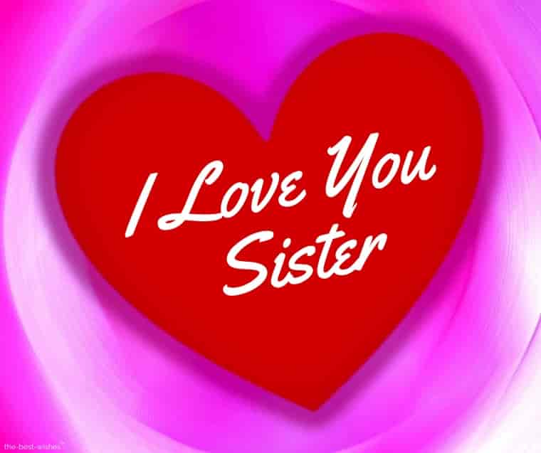 i love you sister photo