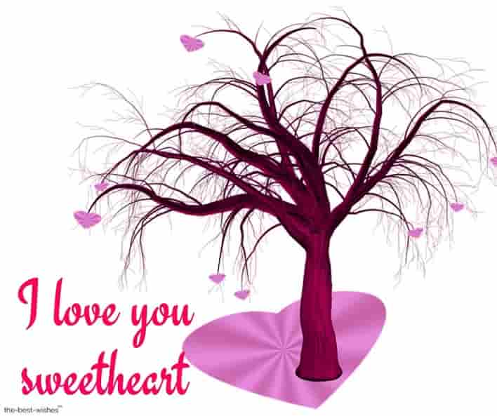 i love you sweetheart image