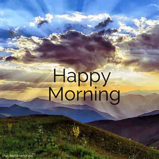 images of good morning nature