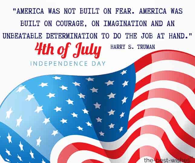 inspirational 4th of july quotes by harry truman
