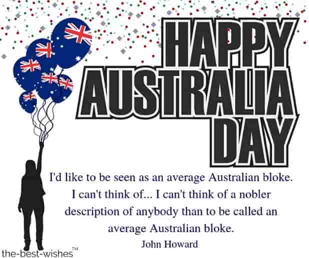john howard quotes australia day