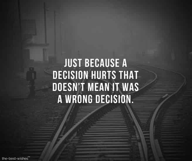 Positive Quote on Making Decisions