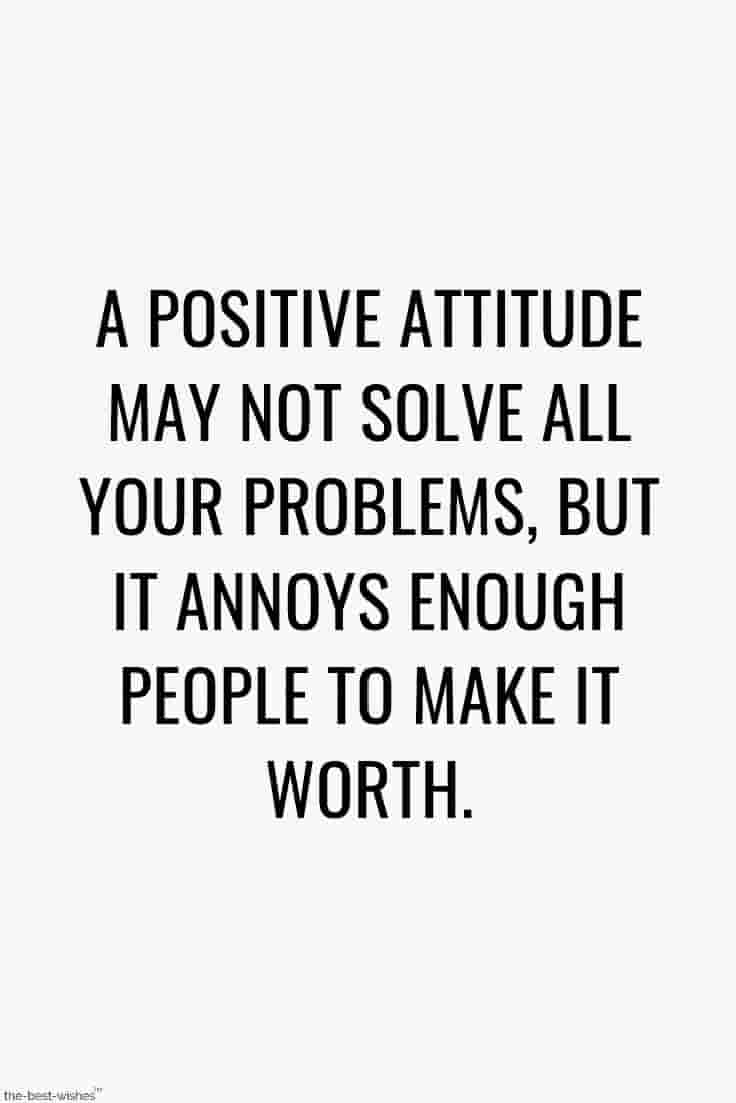 positive attitude thoughts quotes