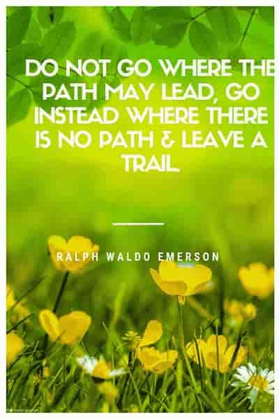 quote of ralph waldo emerson with beautiful nature
