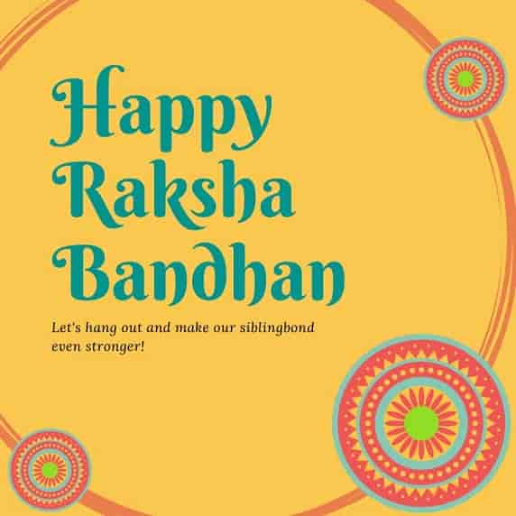 raksha bandhan wishes message