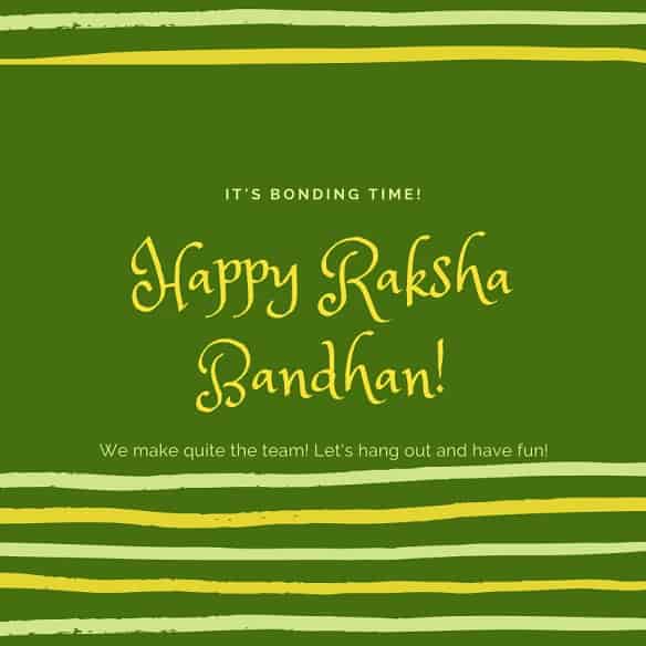 raksha bandhan wishes to sister in law