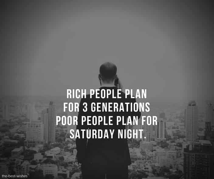 Motivational Quotes Rich Plans Images
