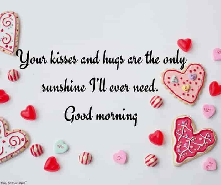 romantic good morning messages for him