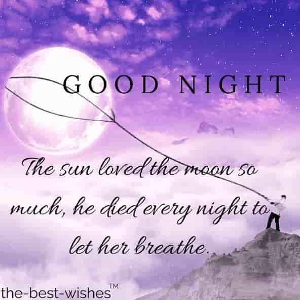 romantic good night quotes