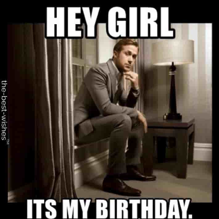 ryan gosling birthday memes for girl