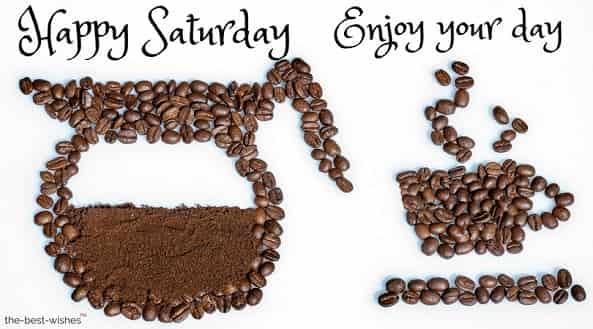 saturday images with coffee beans