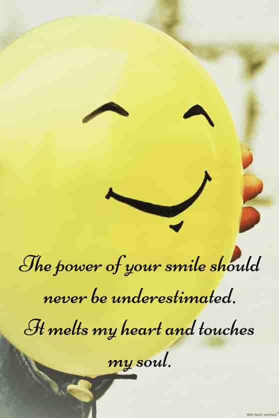 smile quotes for love