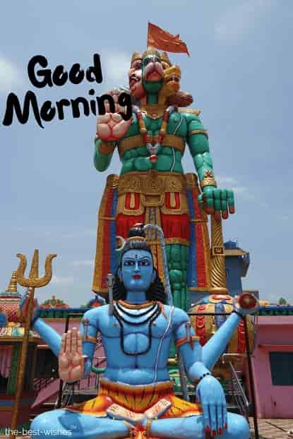 statue temple hanuman monkey god image