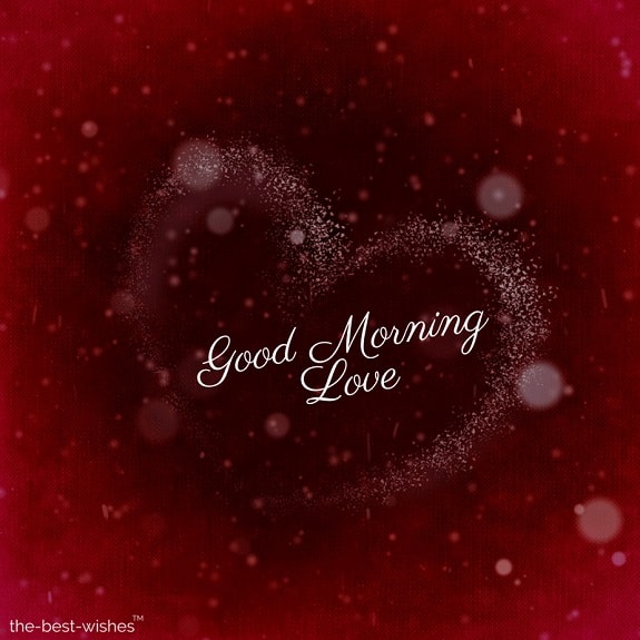 images of good morning my love