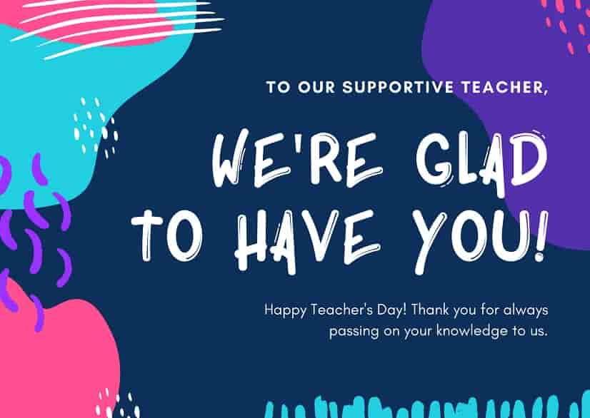 teacher day wishes images