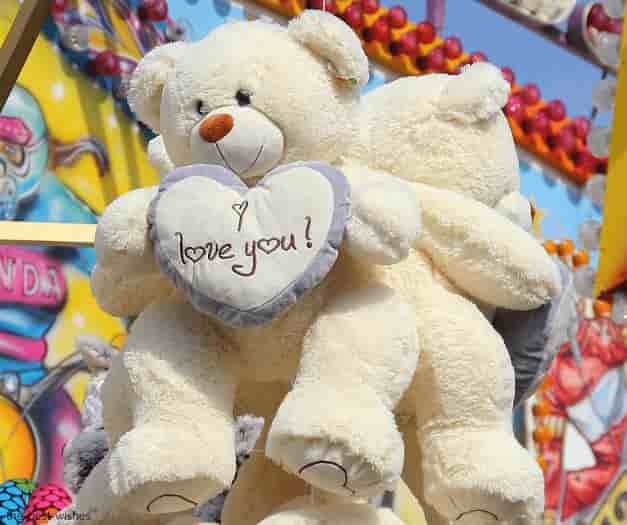 teddy bears with i love you