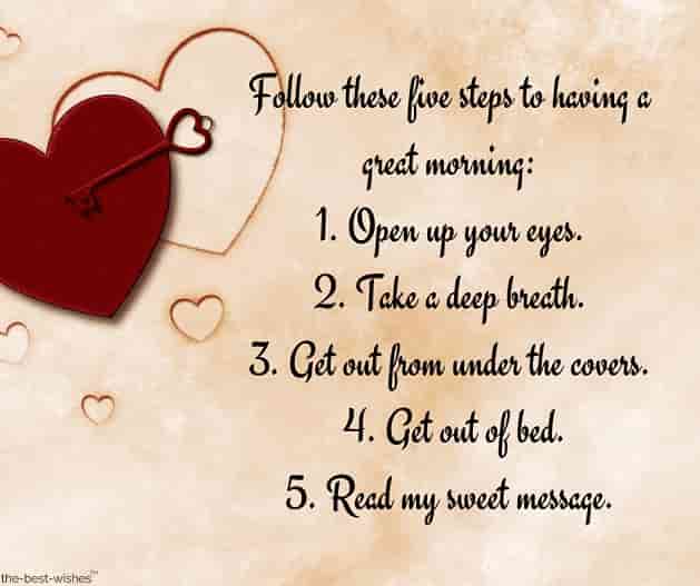 text message five steps picture
