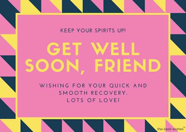 thinking of you get well soon messages for frnd