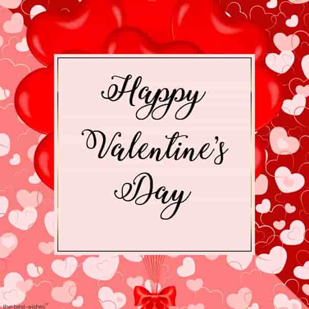 valentine day wishes card