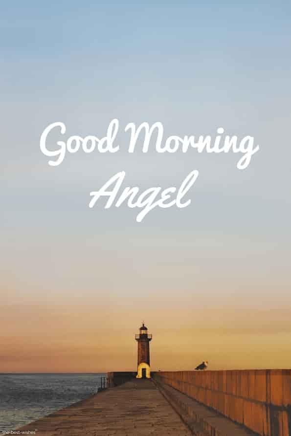 very good morning angel image
