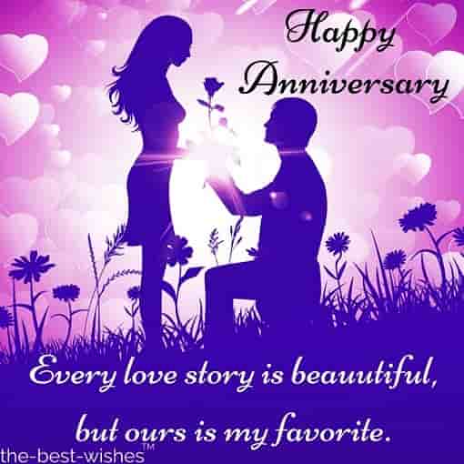 Wedding anniversary wishes for wife