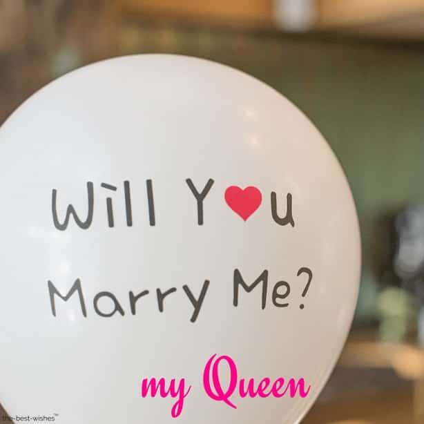 will you marry me my queen