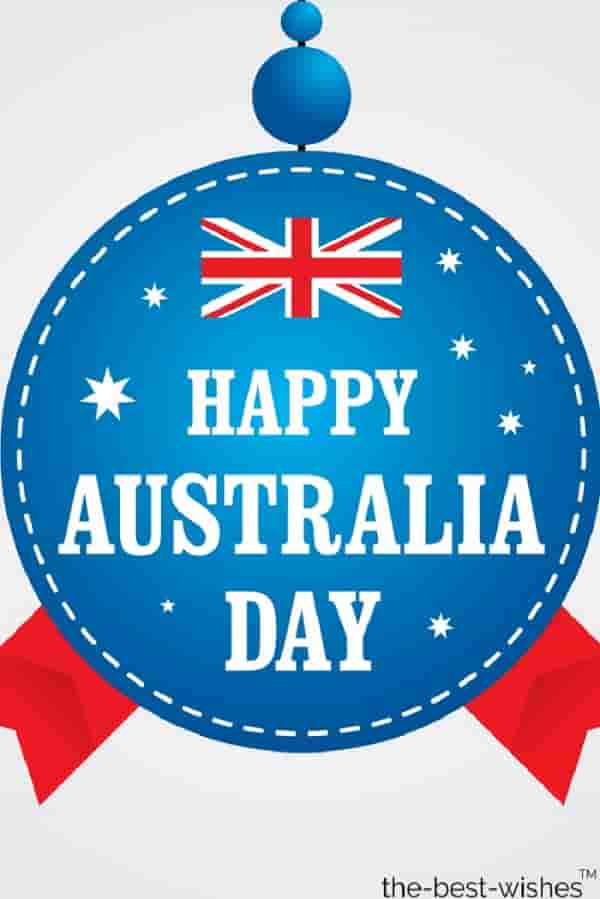 wishing you and your family happy australia day