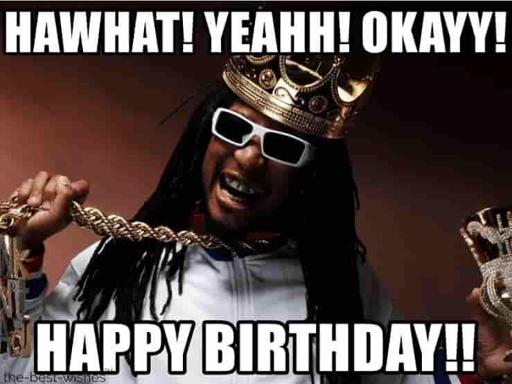 yeahhhhh okayyy happy birthday black people meme