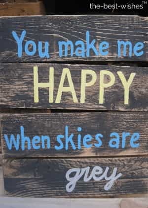 you make me happy good morning quotes for gf
